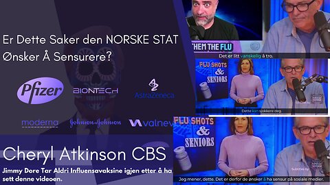 Dette Er Medisinske Nyhetssaker Typisk Den NORSKE STAT Ønsker å Sensurere - Jimmy Dore Tar Aldri Influensavaksine Igjen- Norske undertekster