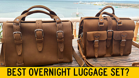 Saddleback Leather Flight Bag & Doctor's Duffle Bag - Best 3-Day Luggage Set?
