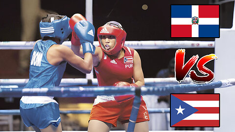 Mirkin Sena 🇩🇴 vs Kiria Tapia 🇵🇷 en boxeo por la medalla de oro🥇 |Juegos Centroamericanos 2014|