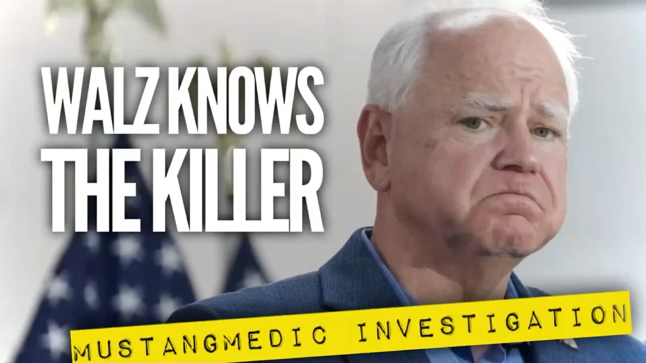 BREAKING NEWS:📣 Update on our SPECIAL REPORT about Tim Walz knowing the killer.