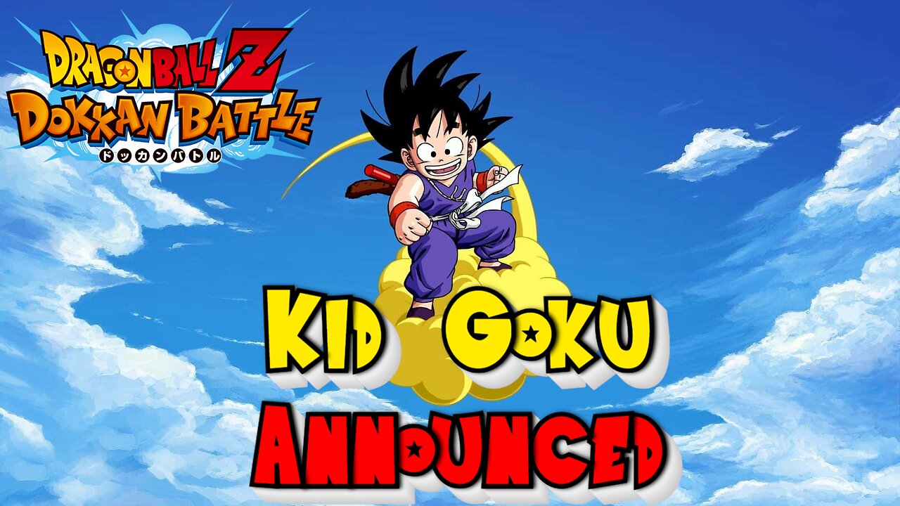 Kid Goku Announced as Saiyan Day Character 2025 - DBZ Dokkan Battle