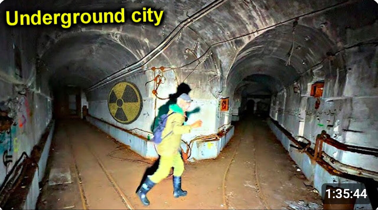 NAZI BUNKER FOUND - An Entire underground city with WEAPONS, METRO and TANK BULLETS