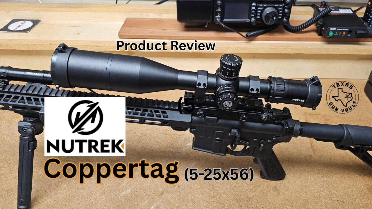 Product Review: Nutrek Coppertag Riflescope (5-25x56 FFP IR) - A Feature Packed Budget Optic