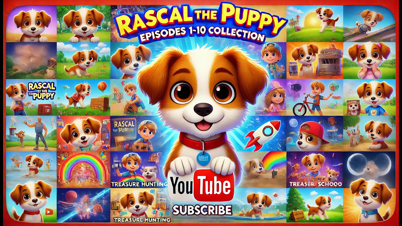 The Dailyyy Stories | Rascal the Puppy | Episodes 1-10 Complete Edition