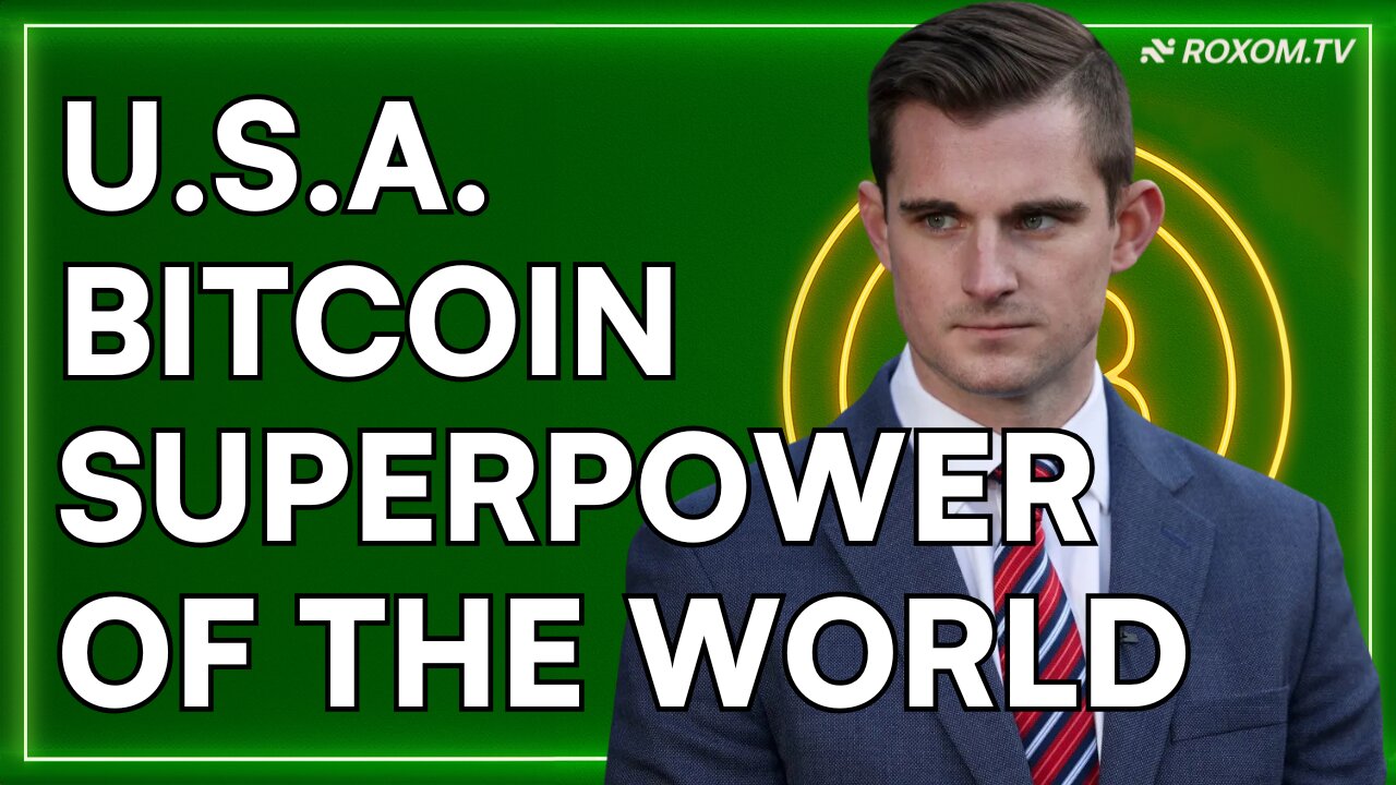 U.S. TO BECOME BITCOIN SUPERPOWER OF THE WORLD | 24/7 Live Coverage from RoxomTV