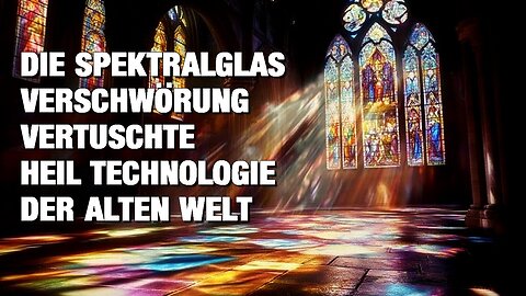 Das Geheimnis d. Spektralglasfenster in Bauwerken der Alten Welt - Unterdrückte Tartaria Technologie