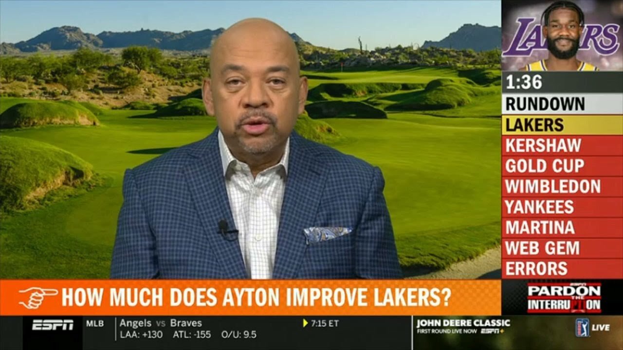 Pardon the Interruption | Michael Wilbon on Deandre Ayton making the Lakers championship contenders