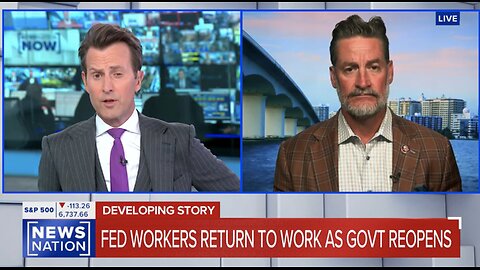 Joining NewsNation to Discuss End of Shutdown, ACA Subsidies