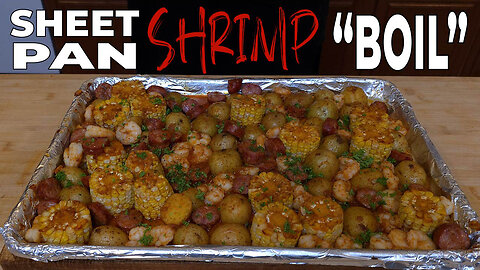 SHEET PAN SHRIMP "BOIL"