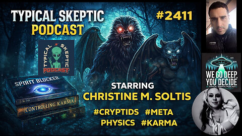 Spirit Blockers, The 3D Trap & Pgh Cryptid Panel – Christine Soltis - TSP # 2411