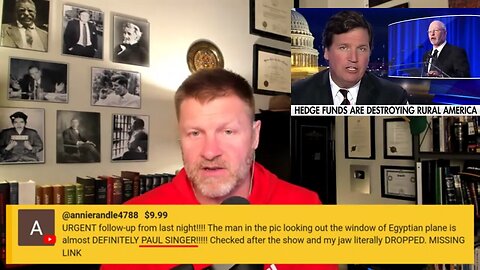 PAUL SINGER tentatively ID'd on Egyptian Plane -Baron Coleman 1/5- Who is Paul Singer?