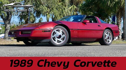 Dark Red Metallic | 46,834 ACTUAL Miles | 5.7L TPI V8 | 4-Speed Auto | Well-Documented C4 Corvette