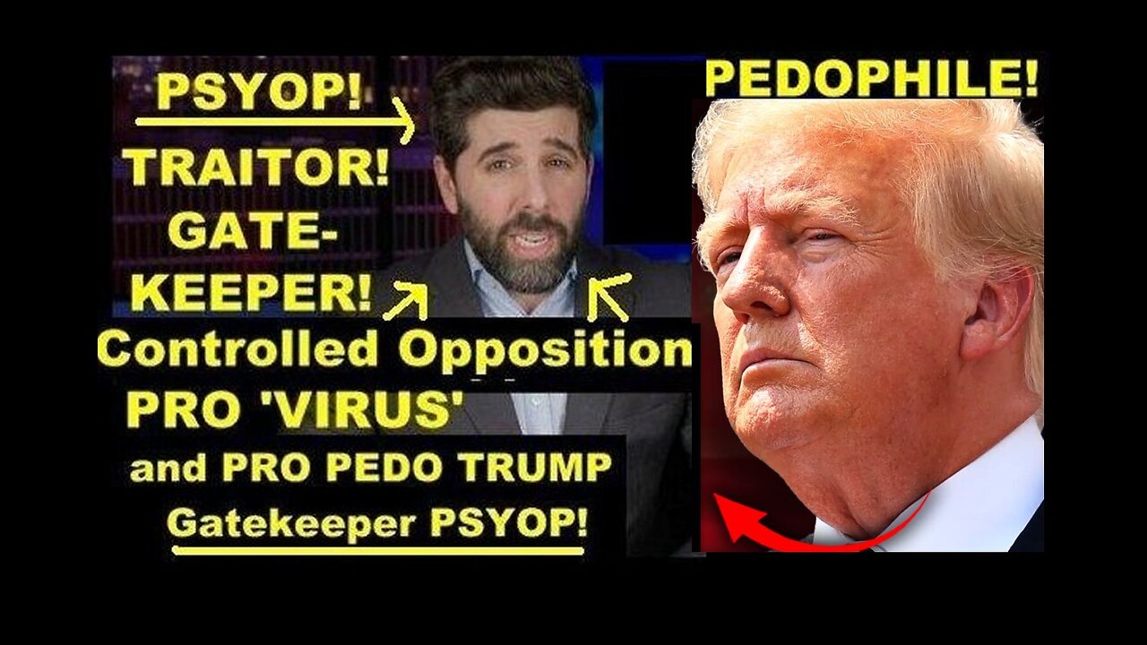 Controlled Opp PRO 'Virus' & Pedo TRUMP Gatekeeper Psyop 'The People's Voice' in Plain Sight!