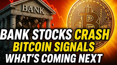 Bank Stocks Crash — Bitcoin Signals What’s Coming Next!