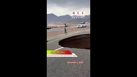 #SaudiArabia #Tabuk #sinkhole #natural_disasters #weather #climate