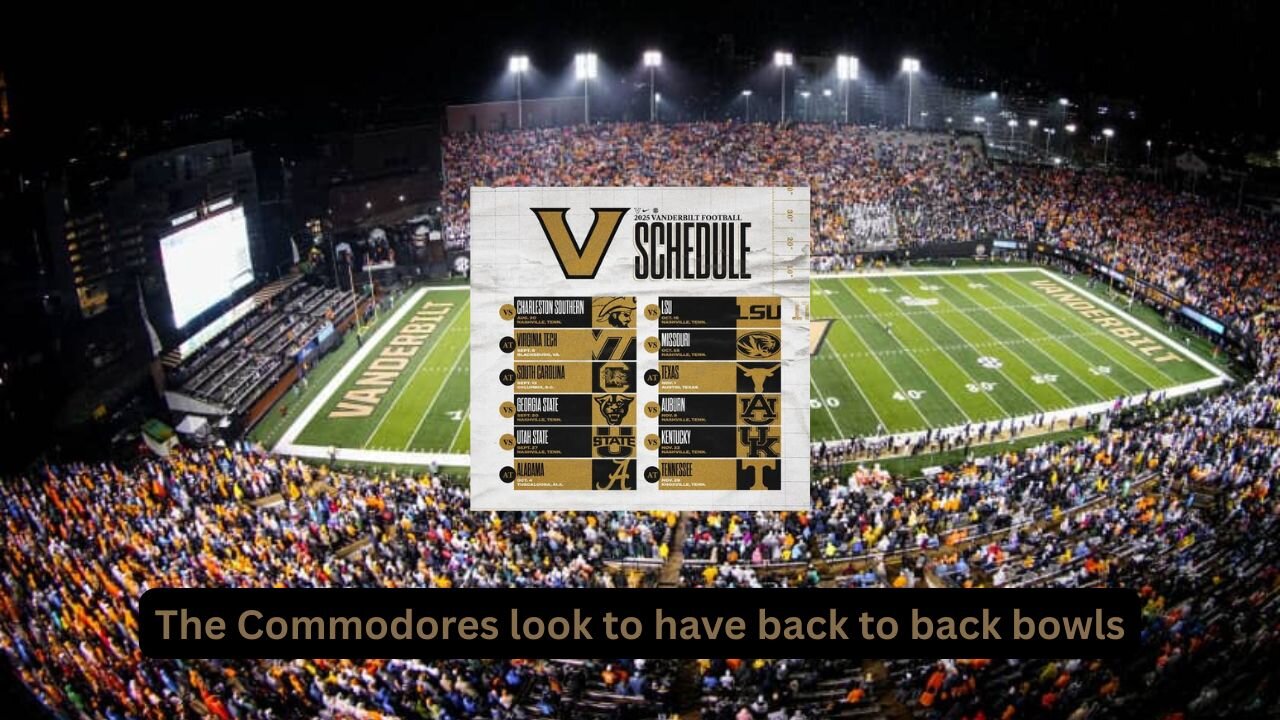 The Vanderbilt Commodores should have a good path to going bowling this coming season