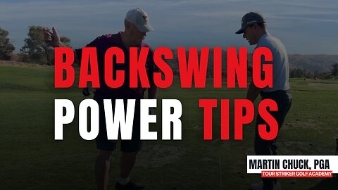 Build a Better Backswing for More Distance | Martin Chuck Golf Lesson | Tour Striker Golf