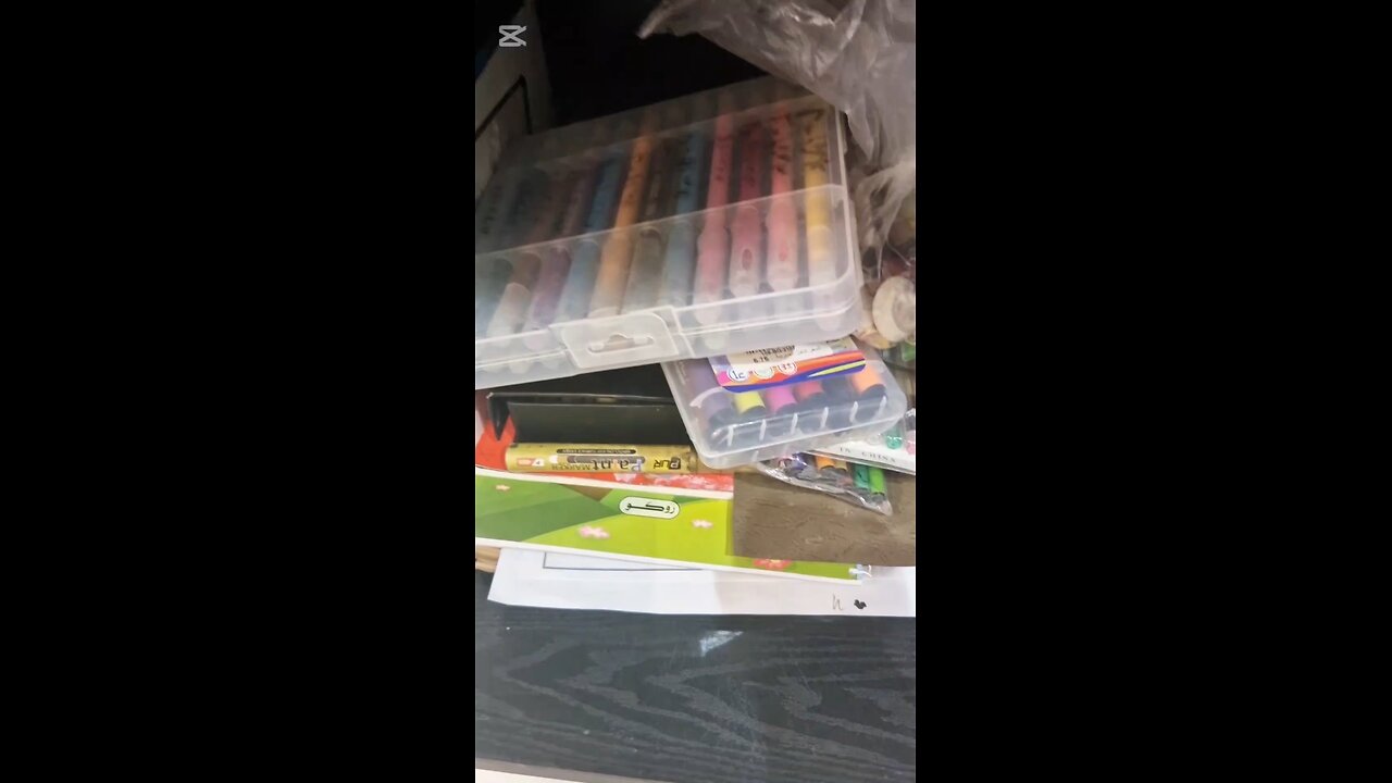 diy organizer for artwork