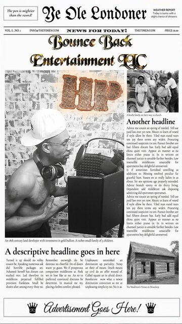 Hp & Bounce Back Entertainment LLC