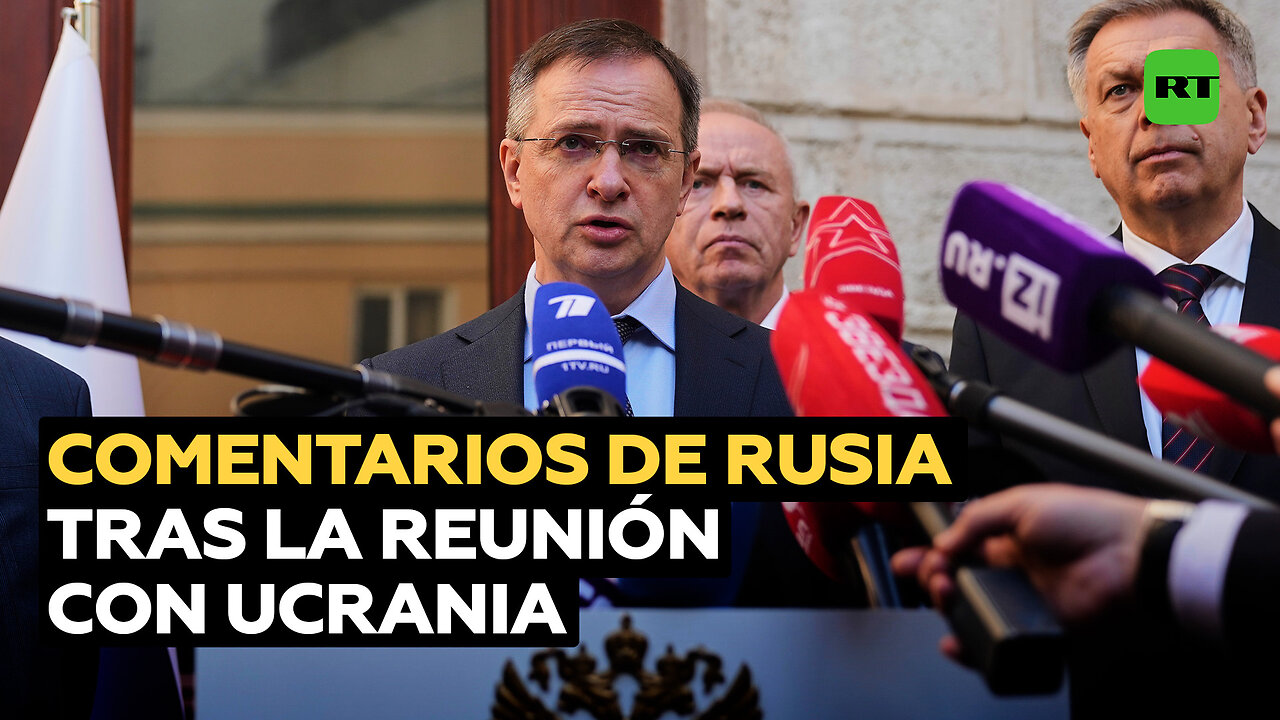 Delegación rusa da sus primeros comentarios tras la reunión con Ucrania