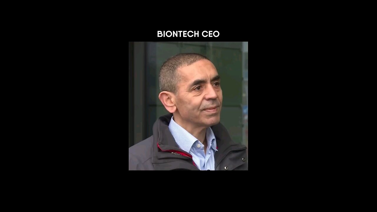 Biontech CEO- Not Allowed By Law To Take Vaccine Because They Need To Ensure A Functioning Company