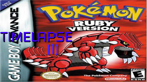 Pokémon Ruby - Walkthrough/Videonávod - TIMELAPSE/ZRYCHLENO - 1 {N/A}