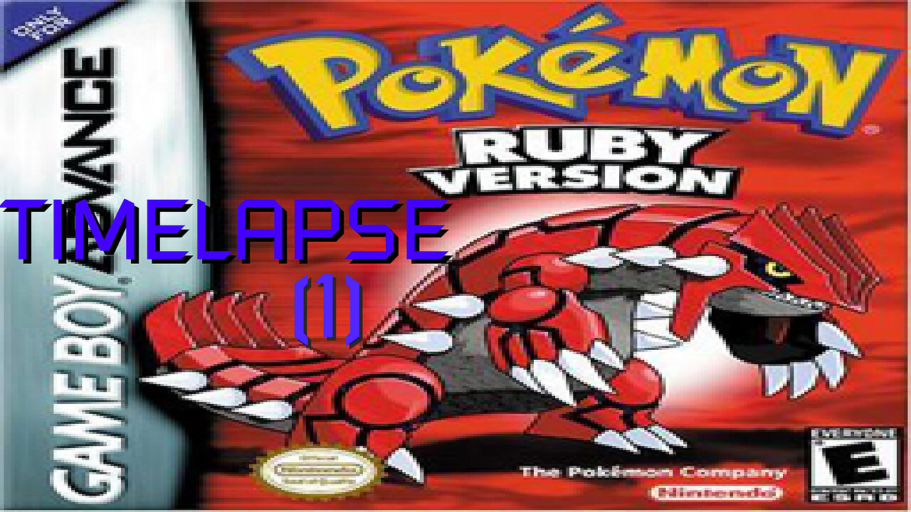 Pokémon Ruby - Walkthrough/Videonávod - TIMELAPSE/ZRYCHLENO - 1 {N/A}