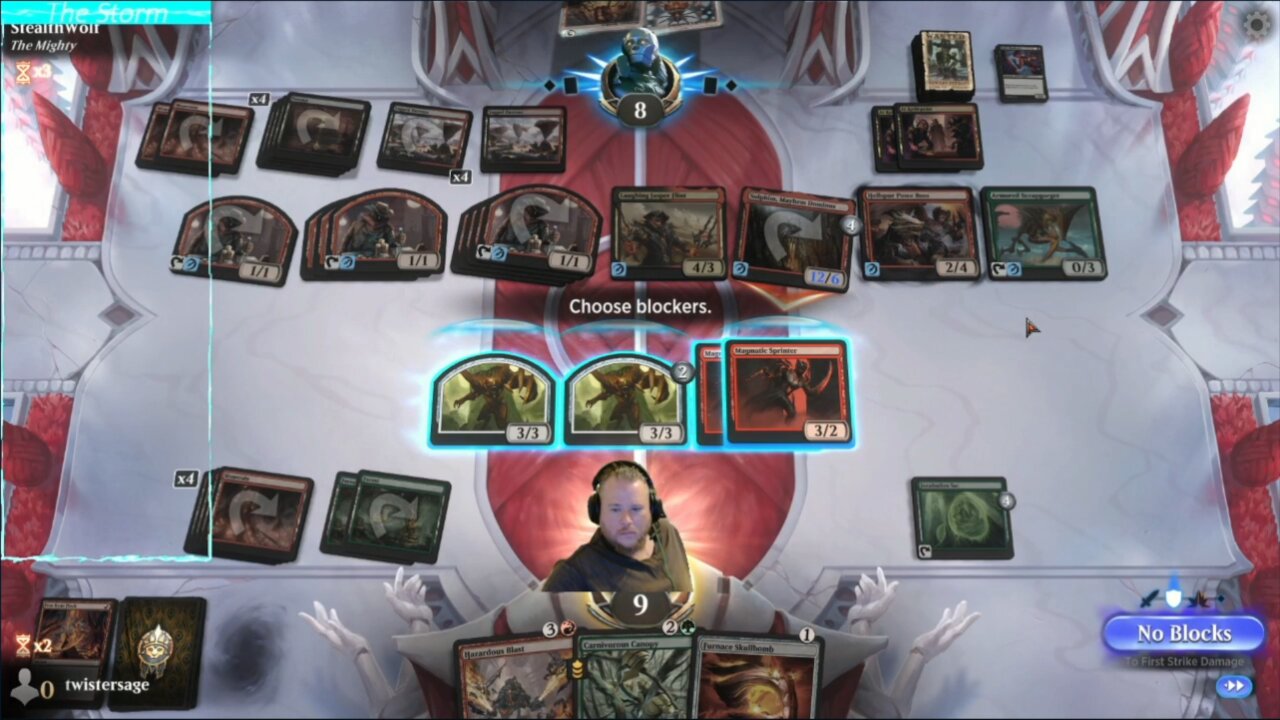 Highlight: MTGA - GOLD farming 5-8-2025 - Never give up 1 - Hazardous Blast 2