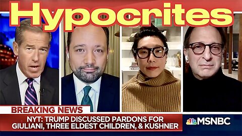 Hypocrite Democrats Against Trump "Preemptive" Pardons Until Biden Pardoned Everybody