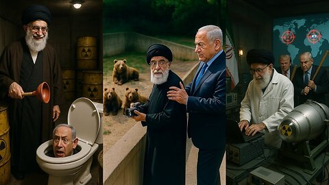 Funny Khamenei vs Netanyahu & Trump Compilation Part 2(Extended)Putin Always Saves Khamenei