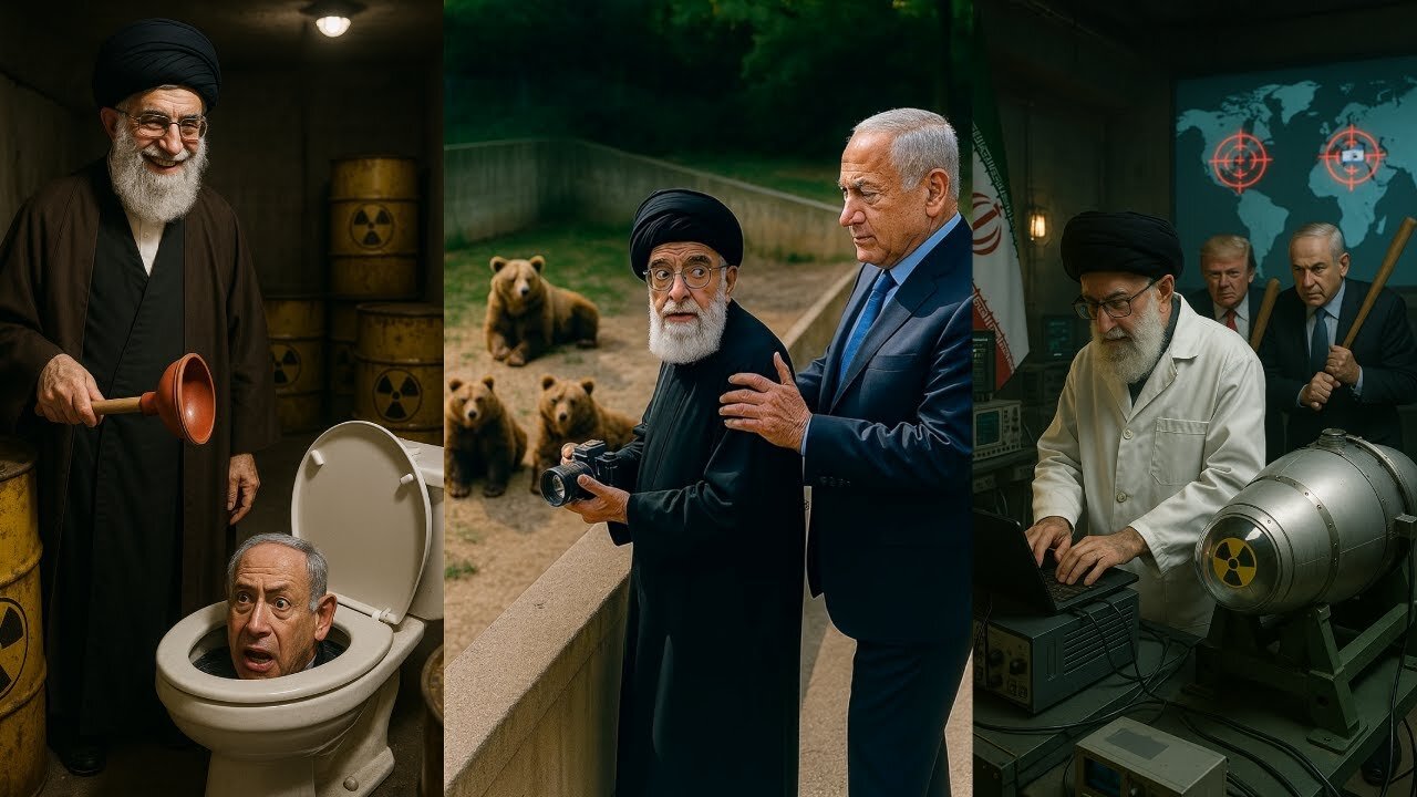 Funny Khamenei vs Netanyahu & Trump Compilation Part 2(Extended)Putin Always Saves Khamenei