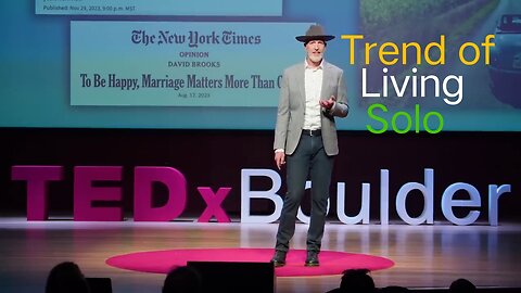 Stop Telling Single People to get married | Peter McGraw| Ted Talk