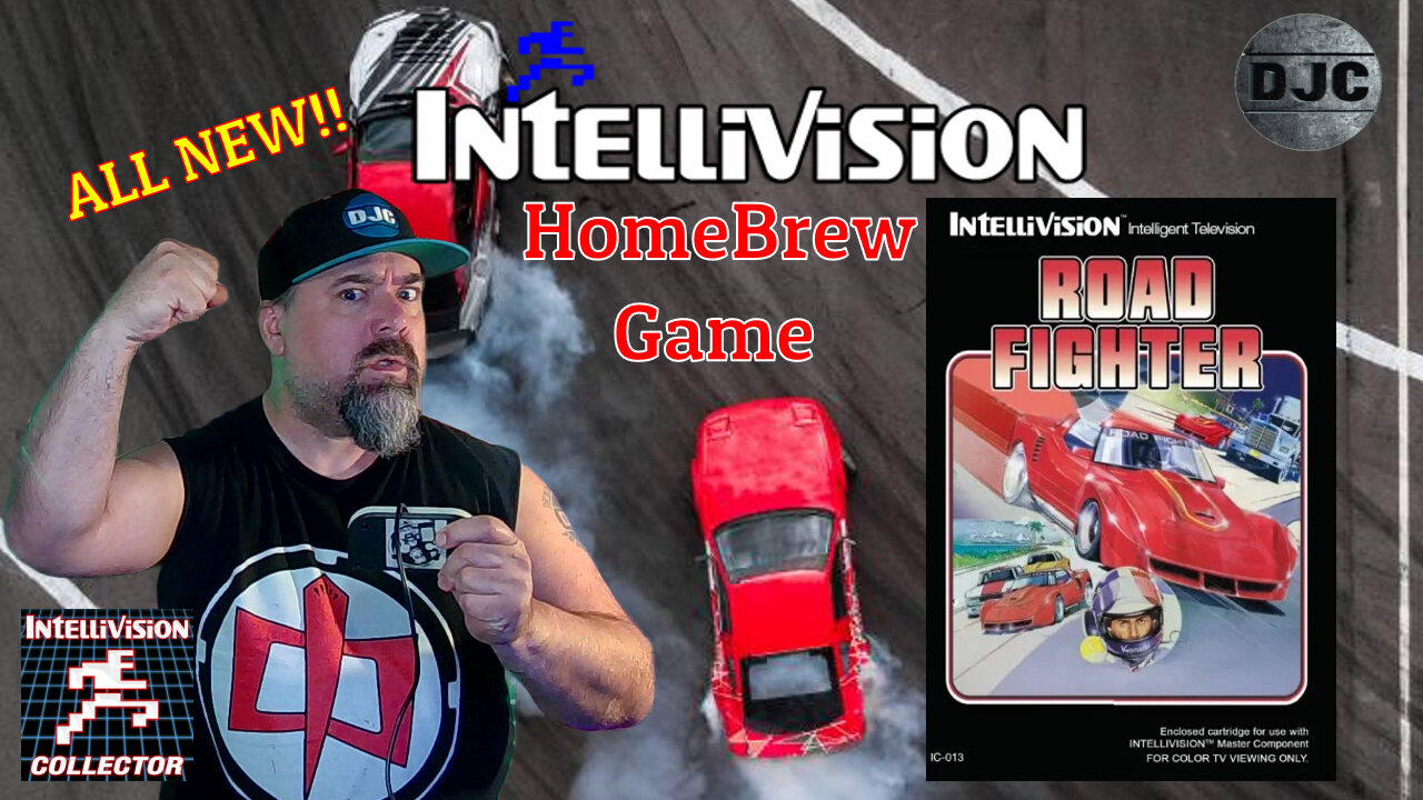 INTELLIVISION - HomeBrew Game - ROAD FIGHTER