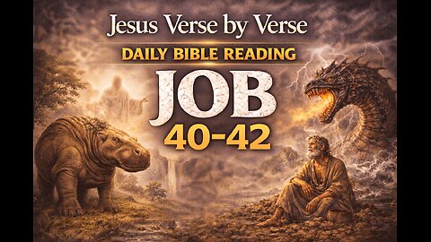 📖 Bible in a Year - Day 15: Job 40–42 (God’s Power, Job’s Repentance, and Restoration)