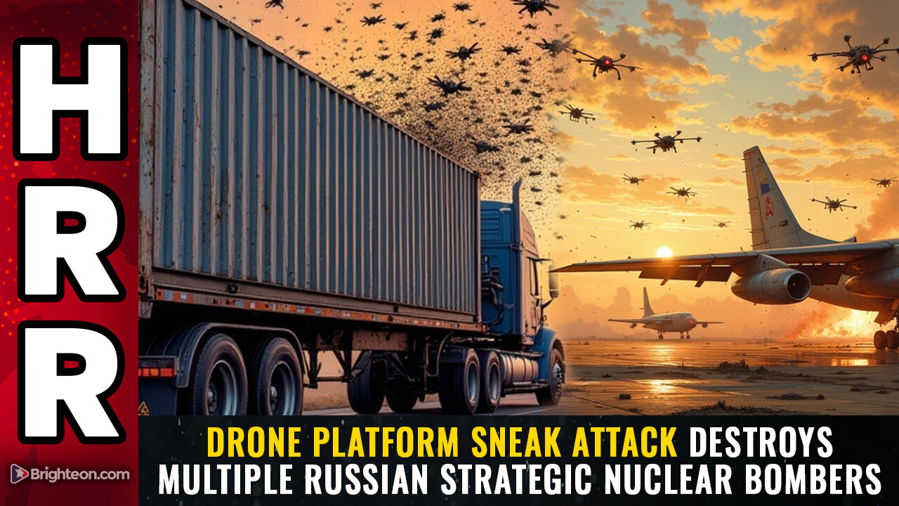 Drone platform SNEAK ATTACK destroys multiple Russian strategic nuclear bombers