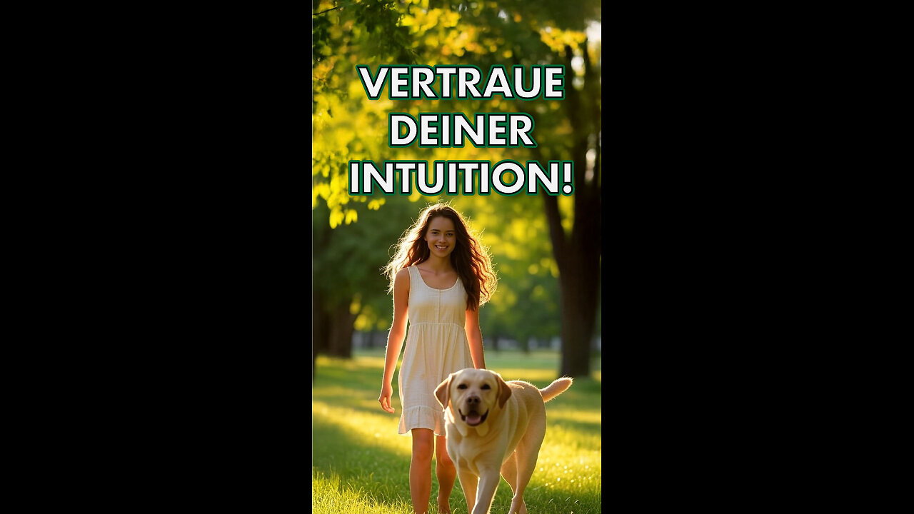 🐶 Vertraue deiner Intuition! 🐾