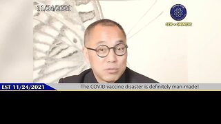 The COVID vaccine disaster is definitely man-made! It is definitely the result of the organized…