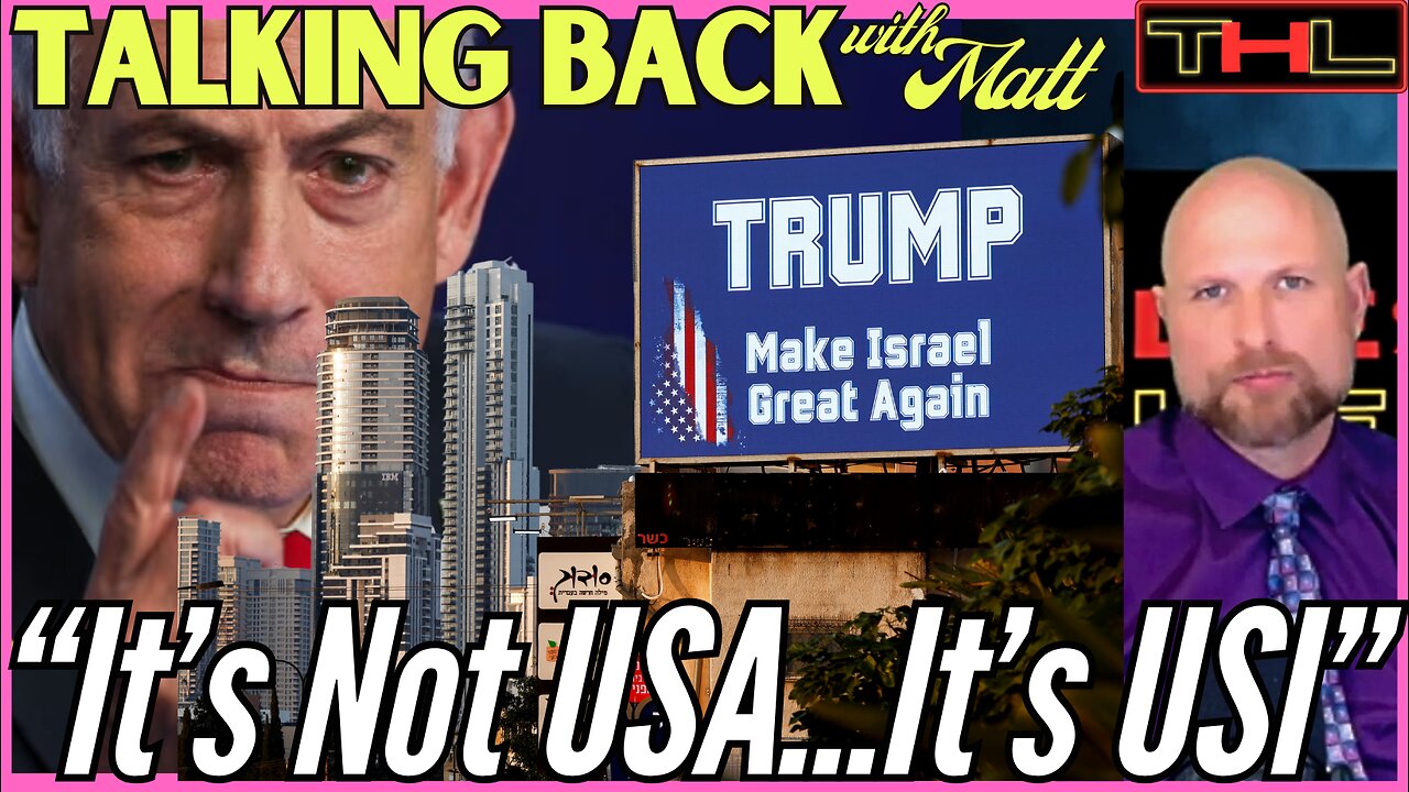 TALKING BACK with Matt | It's Anti-Patriotic to put Israel First, and Biden is "Baaaaad to the Bone"