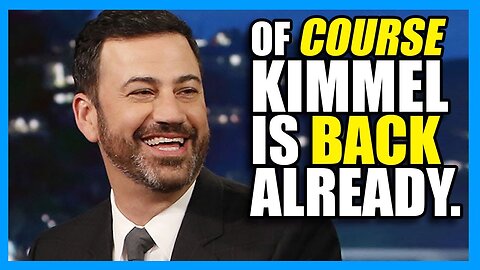 Jimmy Kimmel is BACK on the Air Already... | Clownfish TV