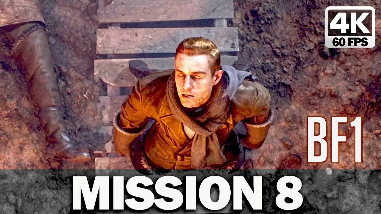 Battlefield 1 Mission 8 Fall From Grace Gameplay Walkthrough No Commentary