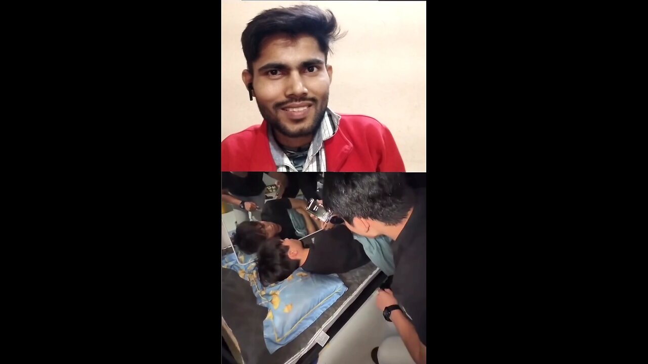 ladka apna face dekhkar Khud dar Gaya