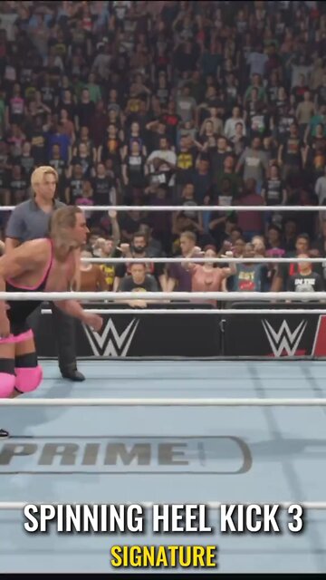 wwe 2k25 gameplay Owen Hart signture and finsher move