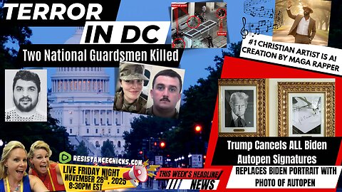 *EDITED* Terror in DC | Trump Cancels ALL Biden Autopen Signatures | #1 Christian Artist