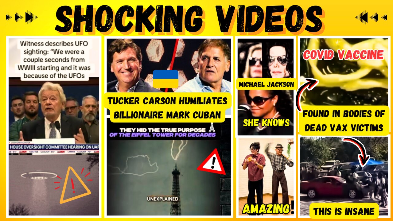 Shocking Videos! Compilation of Videos that will blow your mind