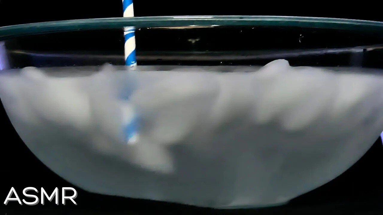 ASMR Ice Bath Sounds (no talking, water sounds, ice sounds)