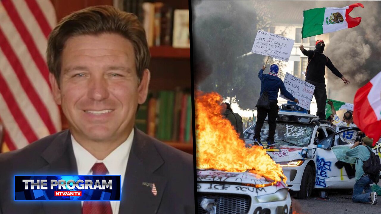 Ron DeSantis Criticizes Democrats Over LA Riots Response | The Program | Prime Time