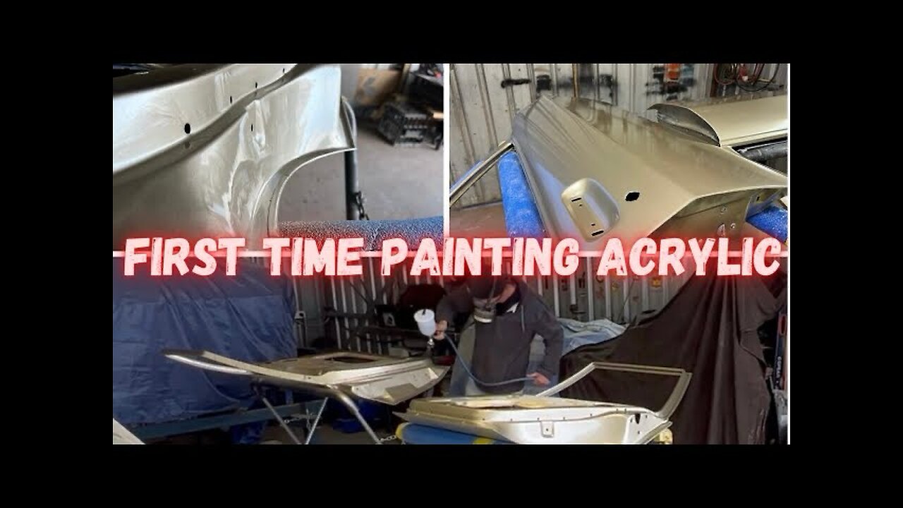 Picking up the SPRAY GUN after a long BREAK - HJ WAGON BEATER BUILD EP 12