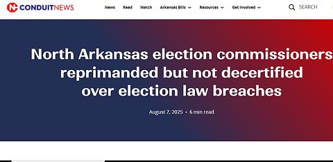 8.9.25 News Update: paper ballots victory, AR Police & illegals, AR prison to nowhere, Fed Judges