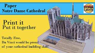 Make this Paper Notre Dame Cathedral