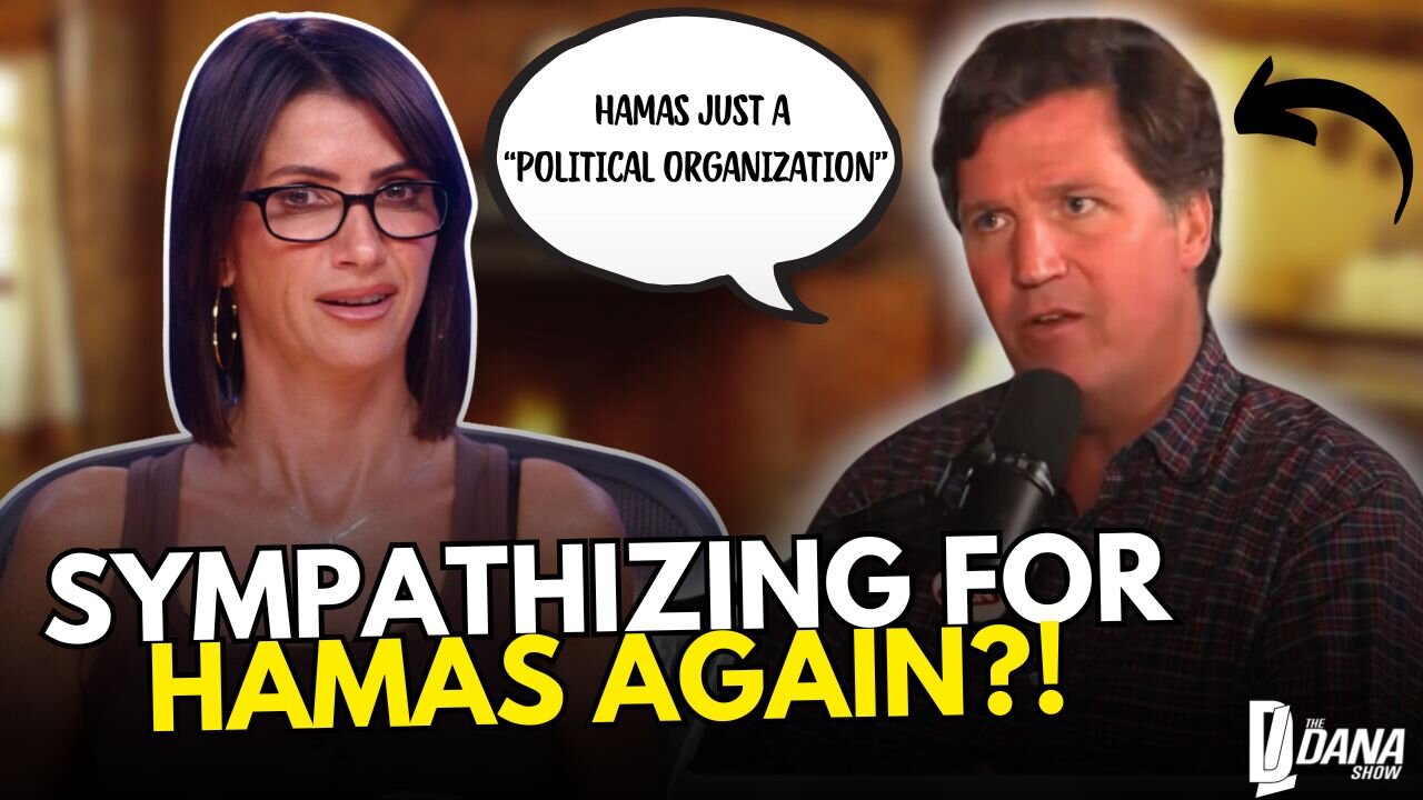 Is Tucker Carlson COVERING For Hamas By Saying This??